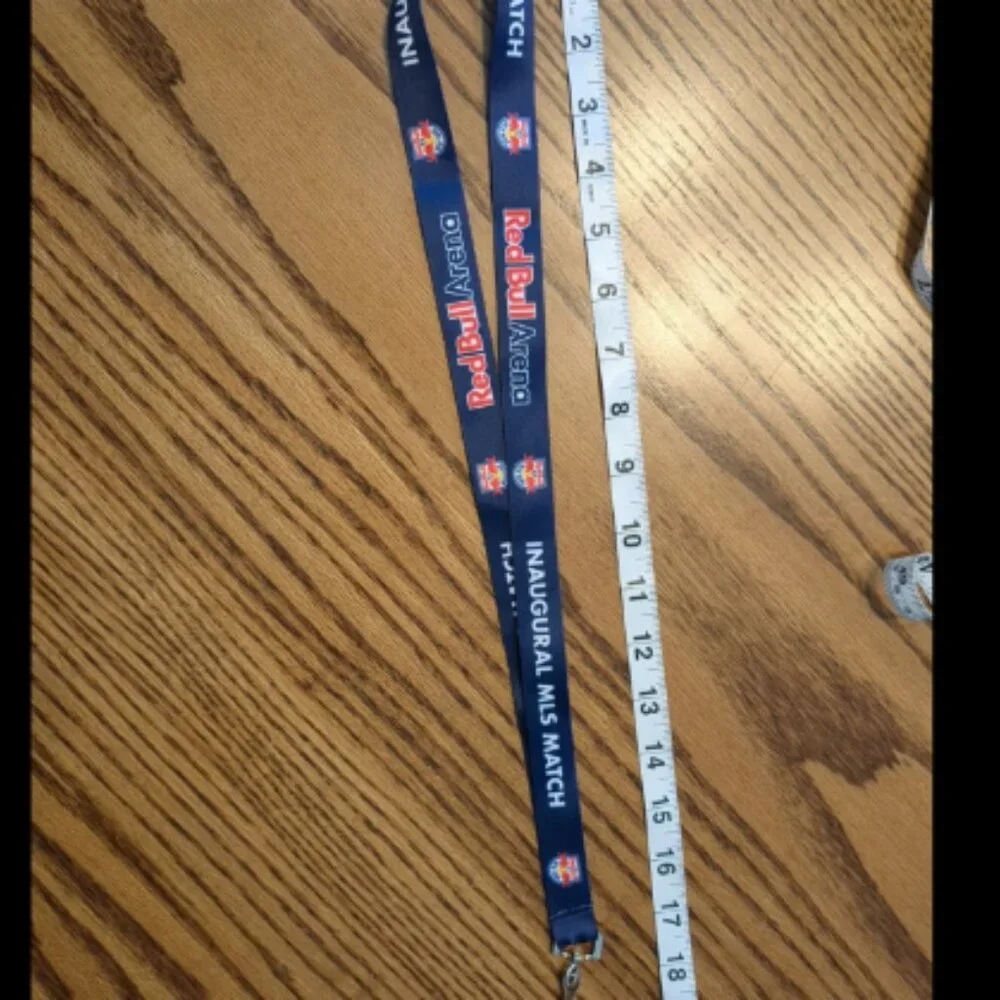 Rare New York Red Bulls Red Bull Arena Inaugural Match Lanyard New